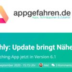Cachen mit dem I-Phone Bericht über Cachly bei „appgefahren.de“