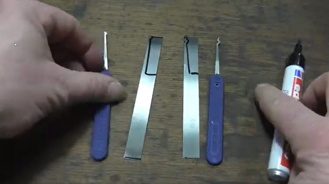 Lock Picking Picks fürs Lockpicken selber bauen ganz einfach